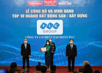 FLC được vinh danh Top 10 ngành bất động sản – xây dựng thương hiệu mạnh Việt Nam 2020 - 2021
