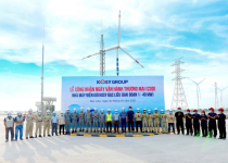 Tập đoàn Kosy chính thức vận hành thương mại nhà máy Điện gió Kosy Bạc Liêu