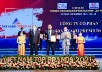 Đất Xanh Premium đạt giải thưởng Top 10 thương hiệu hàng đầu Việt Nam 2021