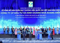 Khang Điền (KDH) đạt giải Thương hiệu quốc gia Việt Nam 2022