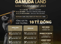 Hơn 500 golfer đăng ký tham gia giải Gamuda Land Golf Tournament 2023