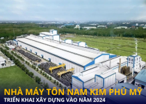 Nam Kim tái khởi động dự án nhà máy tôn 4.500 tỷ tại Bà Rịa - Vũng Tàu, lấn sân sang mảng thép mạ?