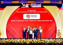 Phát Đạt lần thứ 4 liên tiếp được vinh danh Top 10 công ty bất động sản uy tín