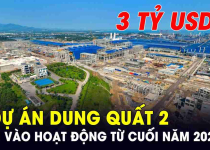 Siêu dự án Dung Quất 2 “ngốn” hơn 3 tỉ USD của nhà sản xuất thép lớn nhất Việt Nam có thể đốt lò từ cuối năm nay