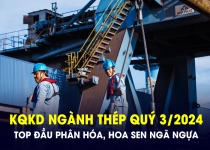 Dự phóng lợi nhuận ngành thép quý 3/2024: Hòa Phát, Nam Kim dẫn đầu tăng trưởng, Hoa Sen bất ngờ “ngã ngựa”