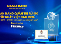 Nam A Bank được vinh danh Ngân hàng Quản trị rủi ro tốt nhất Việt Nam 2024