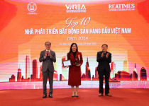 Sun Property lập “hattrick” giải thưởng tại Lễ Vinh danh thương hiệu Bất động sản dẫn đầu năm 2024 – 2025