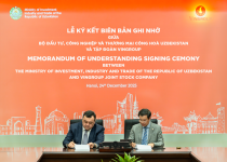 Uzbekistan đề xuất cấp 1.000 ha đất tại thủ đô Tashkent cho Vingroup phát triển “Vietnam Town”