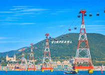 Cáp treo Vinpearl Nha Trang lọt Top cáp treo đẹp nhất châu Á