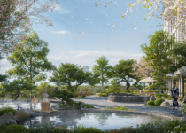 Bên trong tổ hợp khoáng nóng trên cao tại Eco Retreat