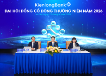 ĐHĐCĐ thường niên KienlongBank 2026: Thông qua kế hoạch tăng vốn điều lệ và chia cổ tức 29,5%
