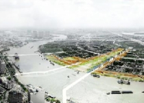 Quảng trường trung tâm và Công viên bờ sông Khu đô thị mới Thủ Thiêm 