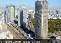 Giá thuê văn phòng châu Á tăng 1.7% trong Quý 1/2011 