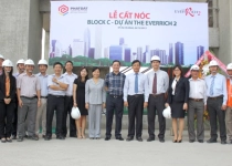 Cất nóc block C dự án The EverRich 2