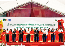 CEO Group khánh thành hạ tầng và khu tiện ích dự án River Silk City