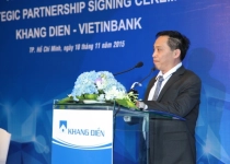 Khang Điền ký kết hợp tác với Vietinbank