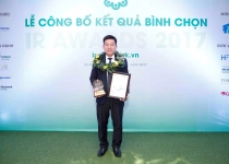 Khang Điền vinh dự được bình chọn DNNY có hoạt động IR tốt nhất 2017