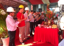 Phát Đạt cất nóc dự án Millennium Quận 4