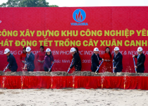 Khởi công xây dựng hạ tầng KCN Yên Phong IIC