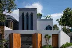 Biệt thự tân cổ điển ven sông Sài Gòn 3 tầng như khu nghỉ dưỡng riêng