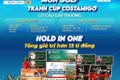 Ngày 12-13/12: Diễn ra giải golf tranh cup Costamigo tại Novaworld Phan Thiết