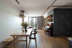 Lột xác căn hộ 90m2 Hà Nội nhân đôi ánh sáng, có cửa ẩn hình đầy bất ngờ chỉ 470 triệu đồng