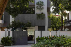 Biệt thự song lập Hà Nội: Giải mã bài toán dời thang và kết nối trục xanh đứng