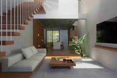 Xây nhà phố Đà Nẵng: Giải pháp kiến trúc cho gia đình hai thế hệ trong hẻm nhỏ