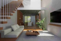 Xây nhà phố Đà Nẵng: Giải pháp kiến trúc cho gia đình hai thế hệ trong hẻm nhỏ