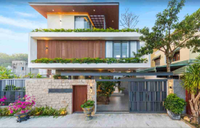 Biệt thự vườn Đà Nẵng sang trọng tiết kiệm chi phí với không gian mở ánh sáng tự nhiên