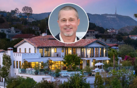 Cận cảnh biệt thự 12 triệu USD của Brad Pitt mới mua tại Hollywood Hills