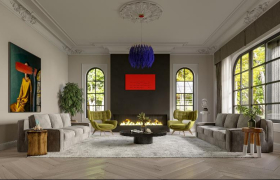 Không gian biệt thự hiện đại: Nơi nghệ thuật và tiện nghi giao thoa