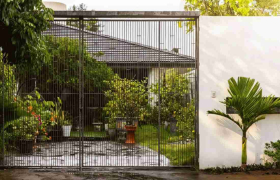 Nghệ thuật nén không gian: Giải mã dải trục "hơi thở" trong ngôi nhà cấp 4 tại Kon Tum