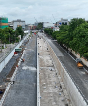 Thông xe hầm chui đi tới một trong hai sân bay lớn nhất Việt Nam