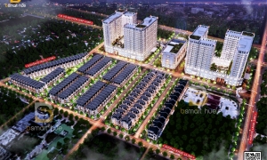 Phú Xuân City: Tổ hợp nhà phố - biệt thự - chung cư tại Huế