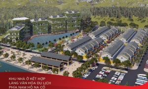 Phía Nam hồ Na Cồ: Dự án khu nhà ở kết hợp làng văn hóa du lịch tại Lào Cai