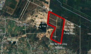 Khu công nghiệp Đức Hòa III - Mười Đây tại Tây Ninh