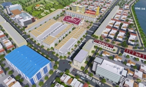 Khu nhà phố thị xã Bình Minh Vĩnh Long