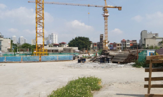 Tiến độ xây dựng dự án Feliz Homes Hà Nội tháng 10/2020