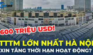 Siêu dự án trung tâm thương mại lớn nhất Hà Nội xin tăng thời hạn hoạt động
