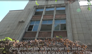 Quận 1 cưỡng chế chung cư 50 tuổi ở trung tâm Sài Gòn