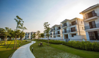 Ảnh chụp thực tế dự án Nine South Estates Nhà Bè tháng 07/2020