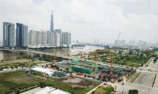 Tiến độ thi công dự án The River Thủ Thiêm tháng 9/2020