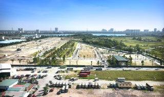 Hình ảnh thực tế công trường dự án Louis City Hoàng Mai tháng 10/2020