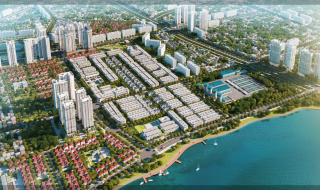 Hình phối cảnh dự án Louis City Hoàng Mai