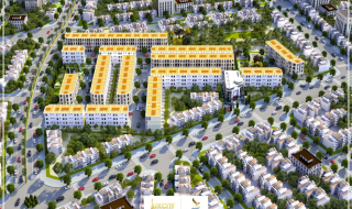 Hình phối cảnh dự án Luxcity Thủ Dầu Một