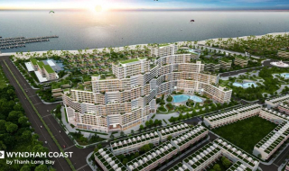 Hình phối cảnh dự án căn hộ biển Wyndham Coast Bình Thuận