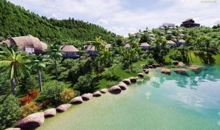 Phối cảnh dự án Parahills Resort Hòa Bình