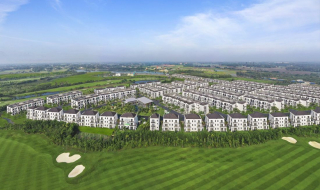 Tiến độ dự án khu đô thị West Lakes Golf & Villa tháng 10/2021