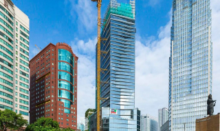 Tiến độ dự án Hilton Sài Gòn Quận 1 tháng 2/2021